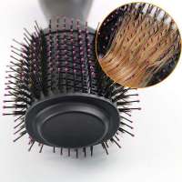 Private Label Dryer and Volumizer Round Shape Hair dryer Comb Hot Air Brush