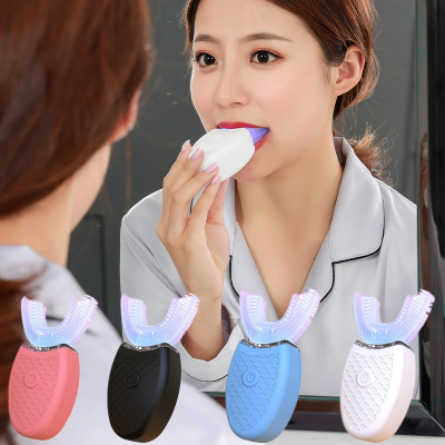 2019 Hot Selling Private Label Toothbrush U-shaped 360 Degree Automatic Wireless Sonic Electric Toothbrush